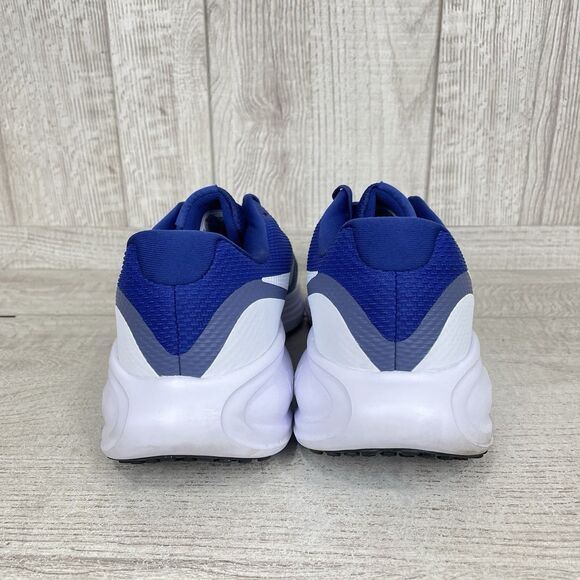 Men\'s Nike Revolution 8 Size 12 Deep Royal Blue Indigo White Shoes HJ9198-401